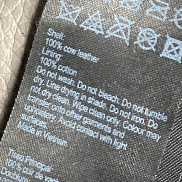 ALL SAINTS Kepi Storm Grey East West Tote Shoulder Bag  - $368. - Picture 11 of 12